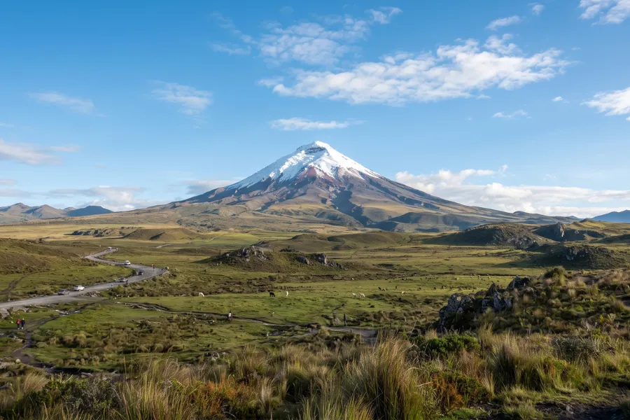 Cotopaxi volcano Ecuador