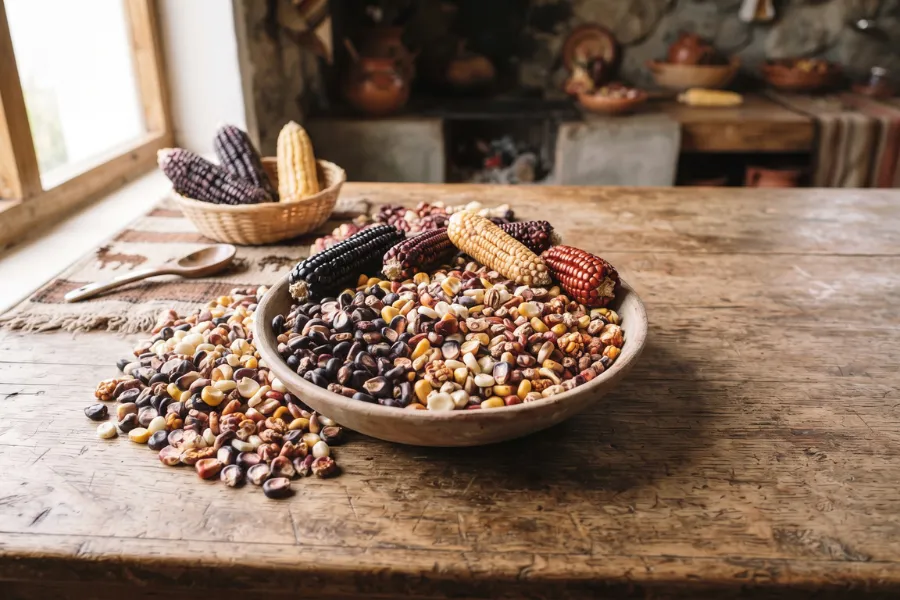 Ecuador native corn varieties