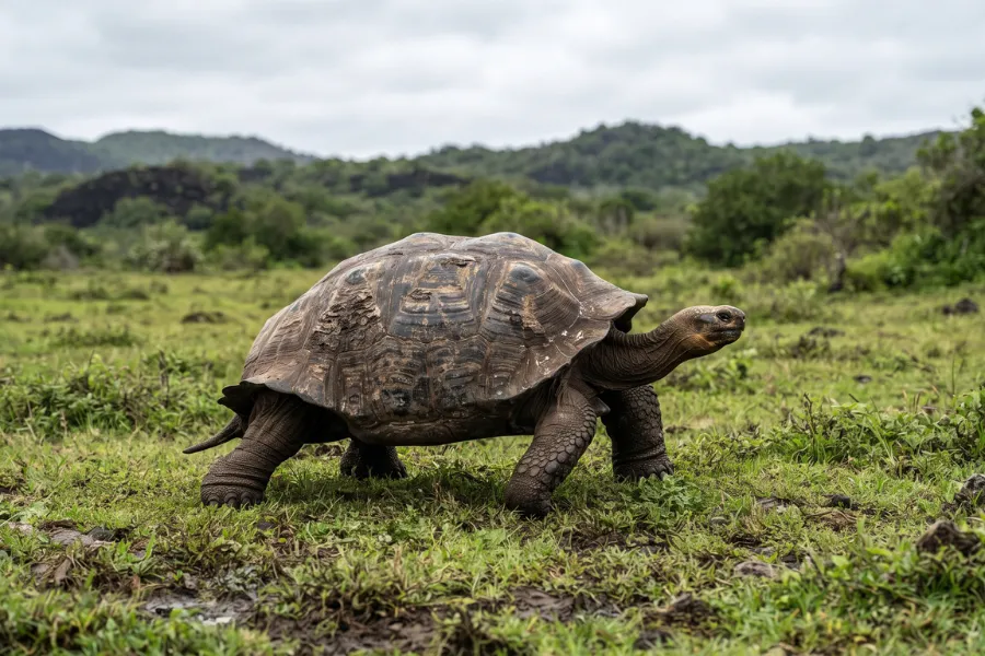 Giant Galápagos tortoise