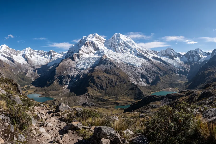 Huascaran mountain Peru
