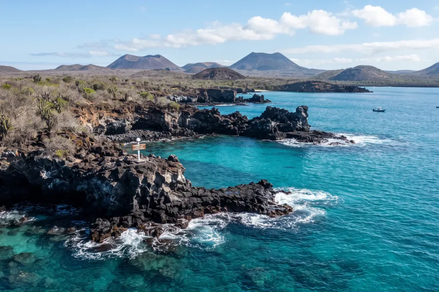 Isabela Island equator line