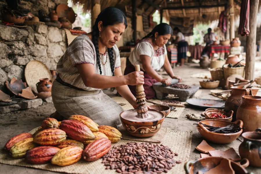 Mexican cacao history