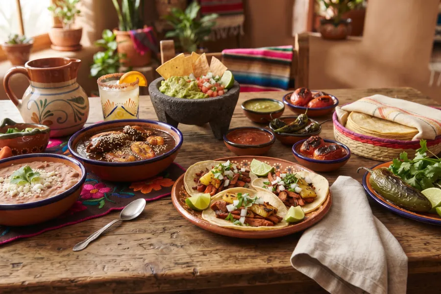 Traditional Mexican cuisine