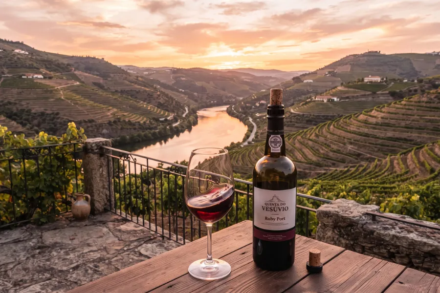 Douro Valley port wine