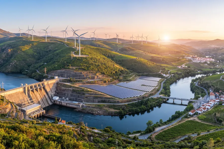 Portugal renewable energy turbines