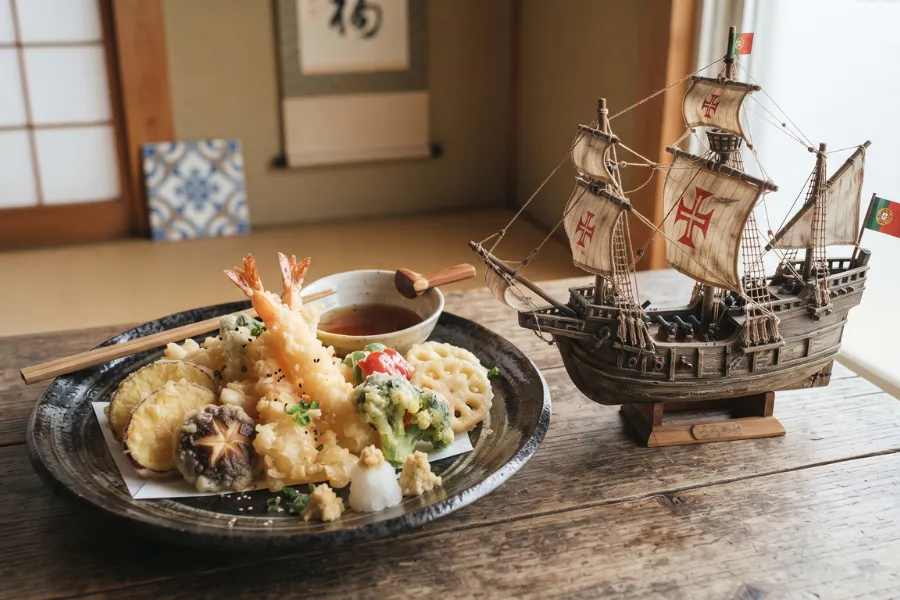 Tempura and Portuguese link
